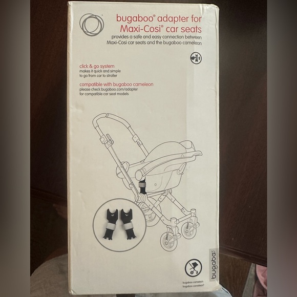 Bugaboo Car Seat Adapter for Maxi-Cosi - Black - Picture 1 of 1